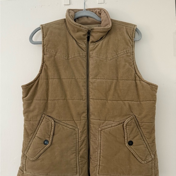 Ralph Lauren Jackets & Blazers - Vintage Ralph Lauren Tan Corduroy Fleece Vest